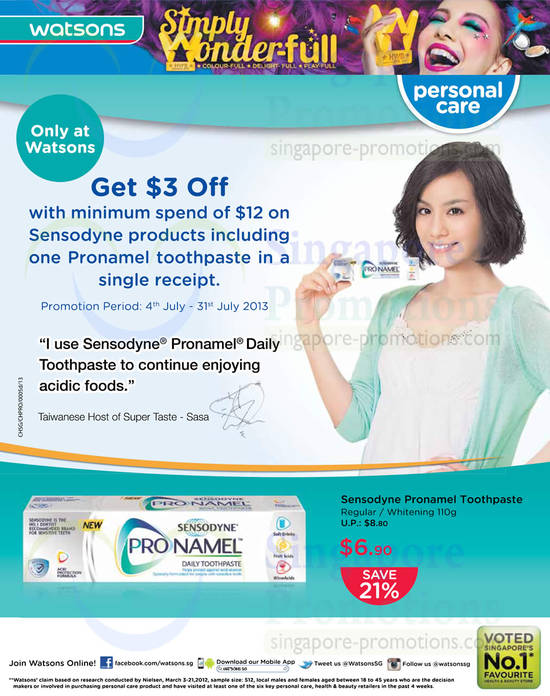 Sensodyne Pronamel Toothpaste