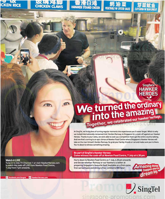 Singtel Hawker Heroes