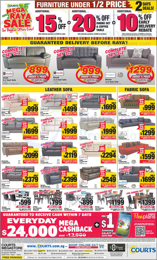 Sofa Sets, Nicollo, Dynamic, Armadio, HTL, Lorenzo, KingKoil, Silentnight