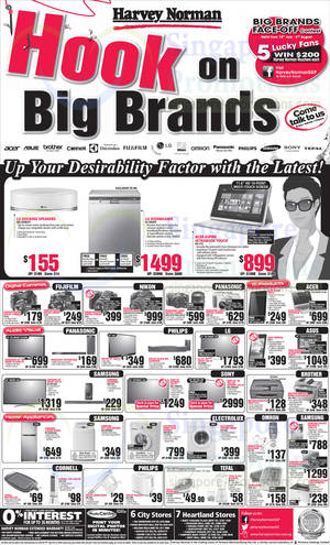 Featured image for Harvey Norman Digital Cameras, Furniture, Notebooks & Appliances Offers 13 – 19 July 2013