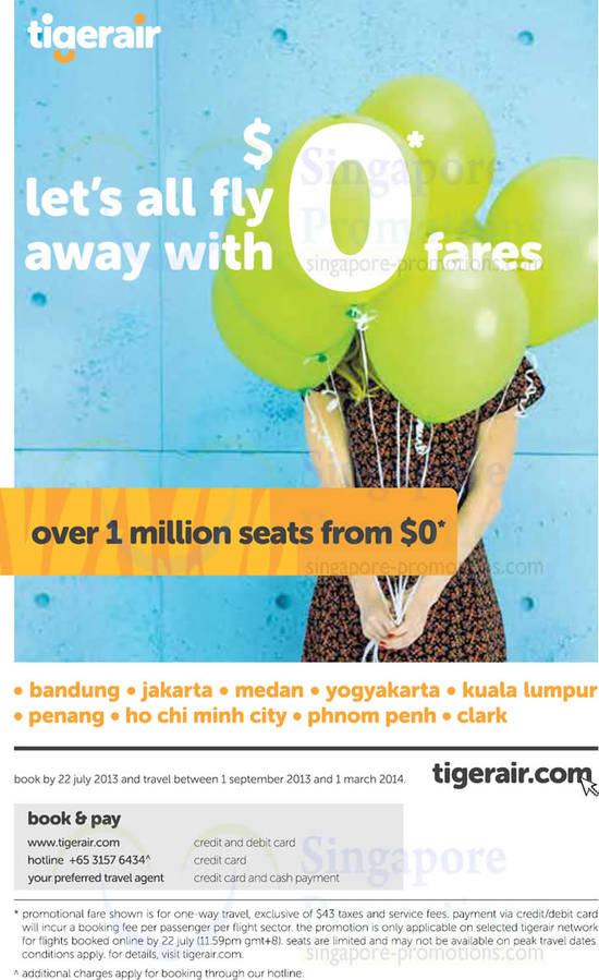 Tiger Airways 16 Jul 2013