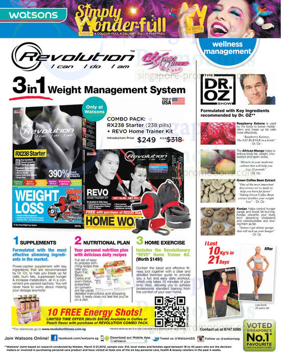 Wellness Management, Revolution Combo Pack