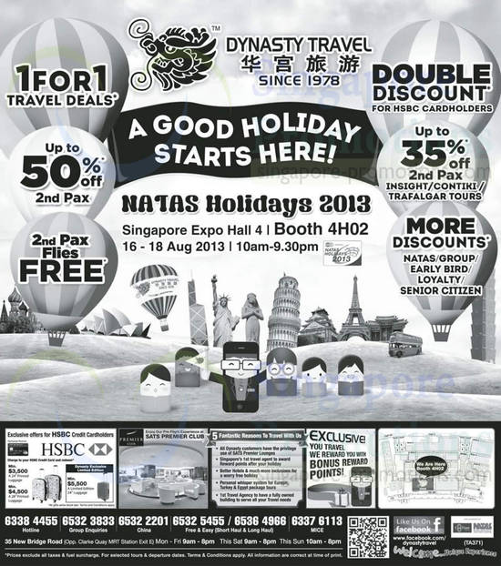 15 Aug Dynasty Travel Promotions