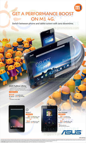 Featured image for M1 Smartphones, Tablets & Home/Mobile Broadband Offers 3 – 9 Aug 2013