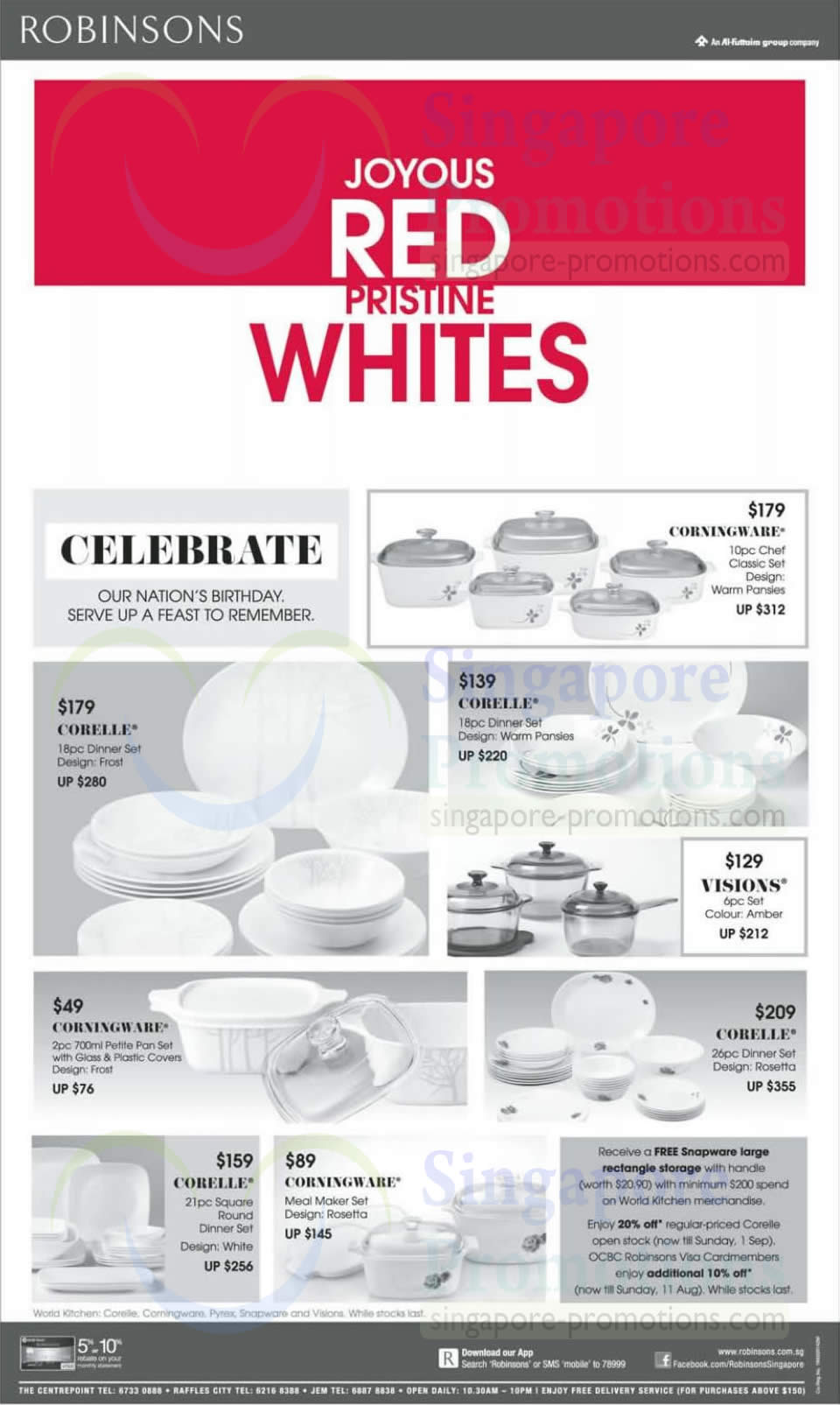 Featured image for Robinsons Cookware & Household Offers 2 Aug 2013