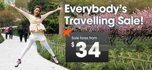 Featured image for (EXPIRED) Jetstar Airways Everybody’s Travelling SALE 12 – 18 Aug 2013