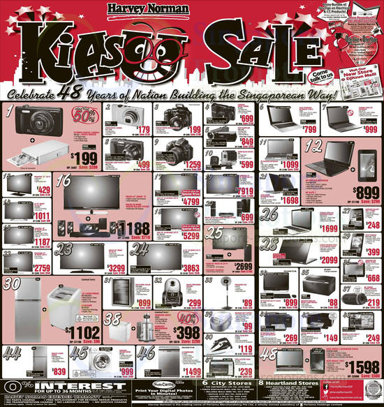 Kiasu Sale Digital Cameras, TVs, Notebooks, Printers, Electronics