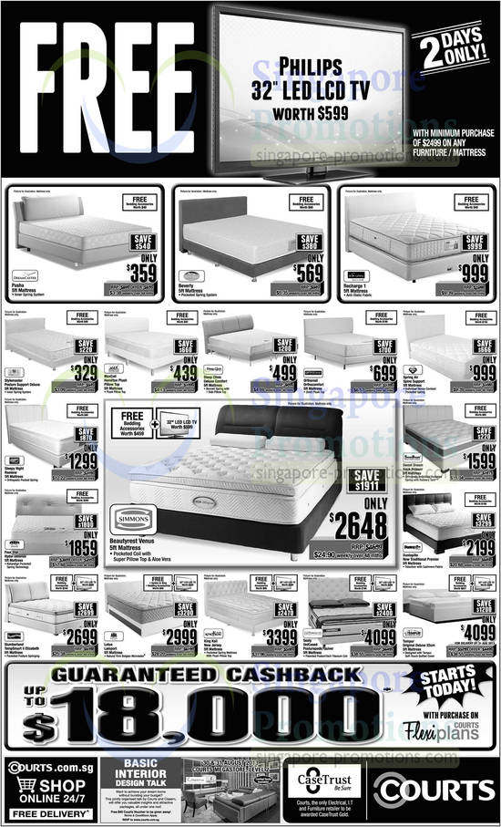 Mattresses, Dreamcaster, Silentnight, StarryNite, Stylemaster, MaxCoil, Sleep Clinic, Orthorest, Spring Air, Simmons, King Koil, Tempur, Four Star