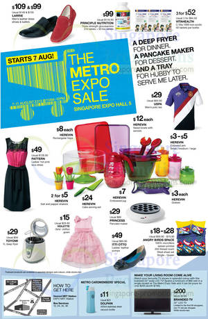 Featured image for (EXPIRED) Metro Expo SALE @ Singapore Expo 7 – 11 Aug 2013