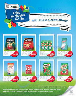 Featured image for (EXPIRED) Nestle Chocolates & Beverages Promotion Offers 16 – 22 Aug 2013