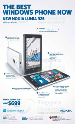 Featured image for Nokia Lumia 925 Features & Price 3 Aug 2013