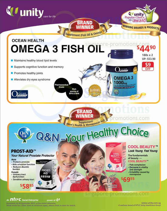 Ocean Health Omega 3 Fish Oil, Prost-Aid Natural Prostate Protector