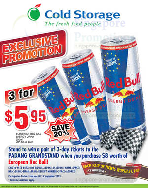 Featured image for (EXPIRED) Cold Storage Chocolates, Red Bull, Anlene Milk Powder & More Promo Offers 23 – 29 Aug 2013