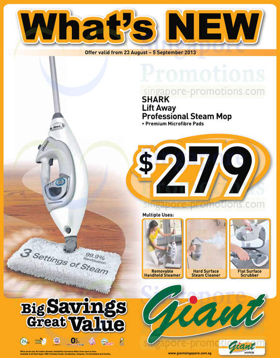 SHARK Lift Away Professional Steam Mop Premium