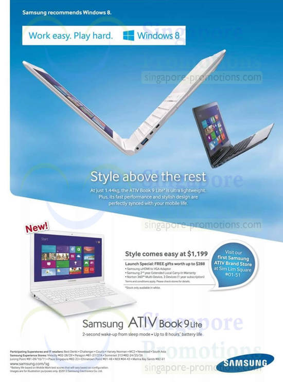 Samsung ATIV 16 Aug 2013