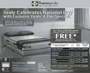 Featured image for Sealy Posturepedic Mattress Offers 8 Aug 2013