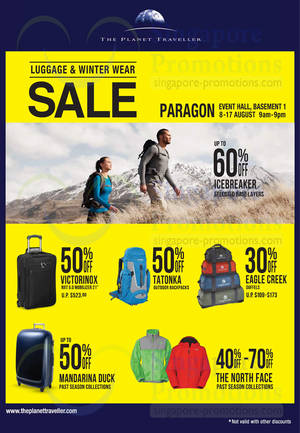Featured image for (EXPIRED) The Planet Traveller Ultimate Travel Goods Fair @ Paragon 8 – 17 Aug 2013
