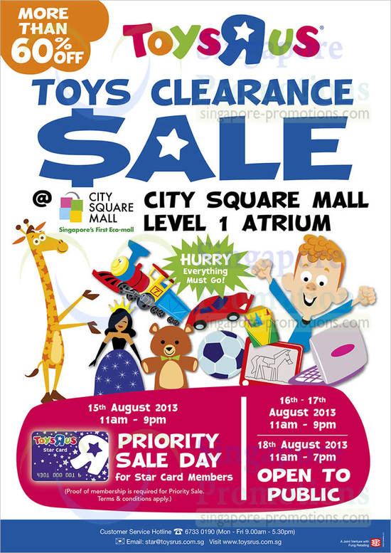 Toys R Us 14 Aug 2013