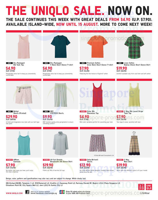 Uniqlo 8 Aug 2013