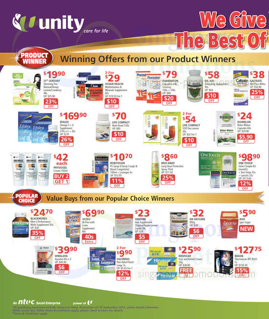 Winning Offers From Product Winners, Value Buys From Popular Choice Winners