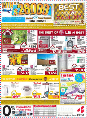Featured image for (EXPIRED) Best Denki TV, Appliances & Other Electronics Offers 27 – 30 Sep 2013