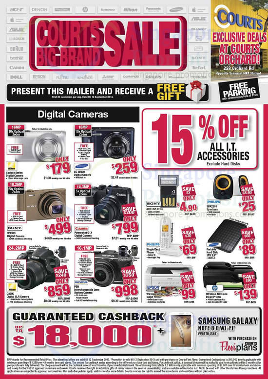 Digital Cameras, IT Accessories