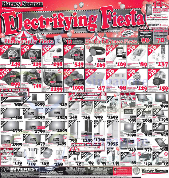 Electrifying Fiesta Electronics Offers, TVs, Digital Cameras, Notebooks, Appliances