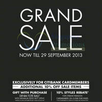 Featured image for (EXPIRED) G-Star Raw Grand SALE @ Paragon 6 – 29 Sep 2013