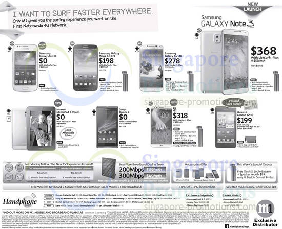 Handphone Shop Samsung Galaxy Note 3, Ace 3, Mega 6.3, S4, Huawei MediaPad 7 Youth, G510, Sony Xperia L, LG G2