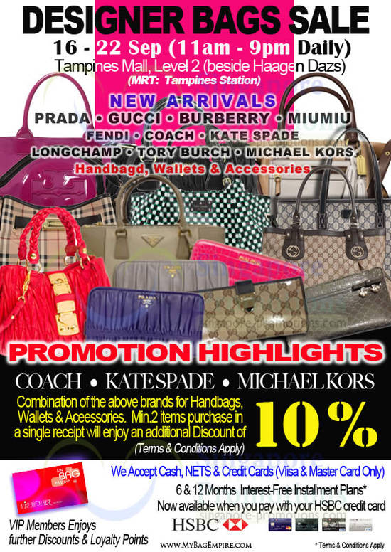 MyBagEmpire 15 Sep 2013