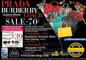 Featured image for Nimeshop Branded Handbags, Footwear & Sunglasses Sale Up To 70% Off 7 – 8 Sep 2013
