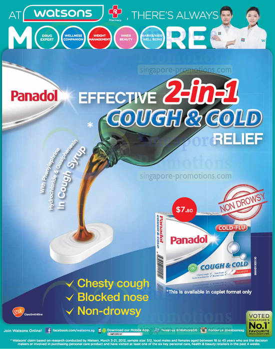 Panadol Cough n Cold Relief