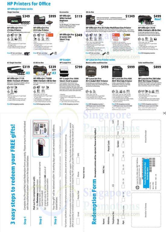 Printers for Office, Officejet, Scanners Scanjet, Laserjet Pro