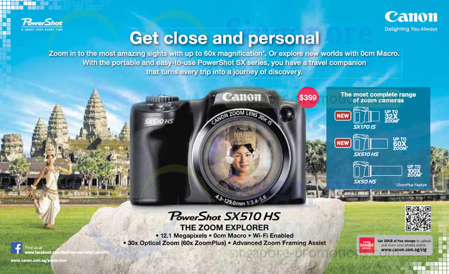 Canon PowerShot SX510 HS & PowerShot SX170 Features & Price 26 Sep