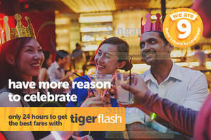 Featured image for (EXPIRED) TigerAir 24 Hours Air Fares Promo Offers 19 – 20 Sep 2013