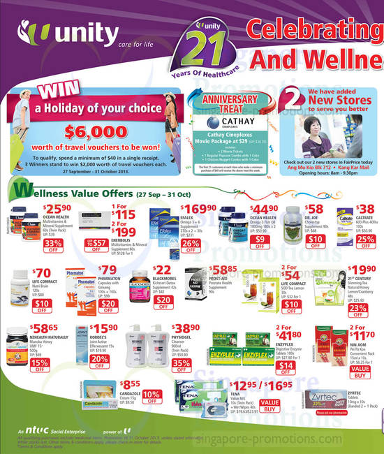 Wellness Value, Supplements, Enerbolis, Efalex, Dr. Joe, Life Compact, Pharmaton