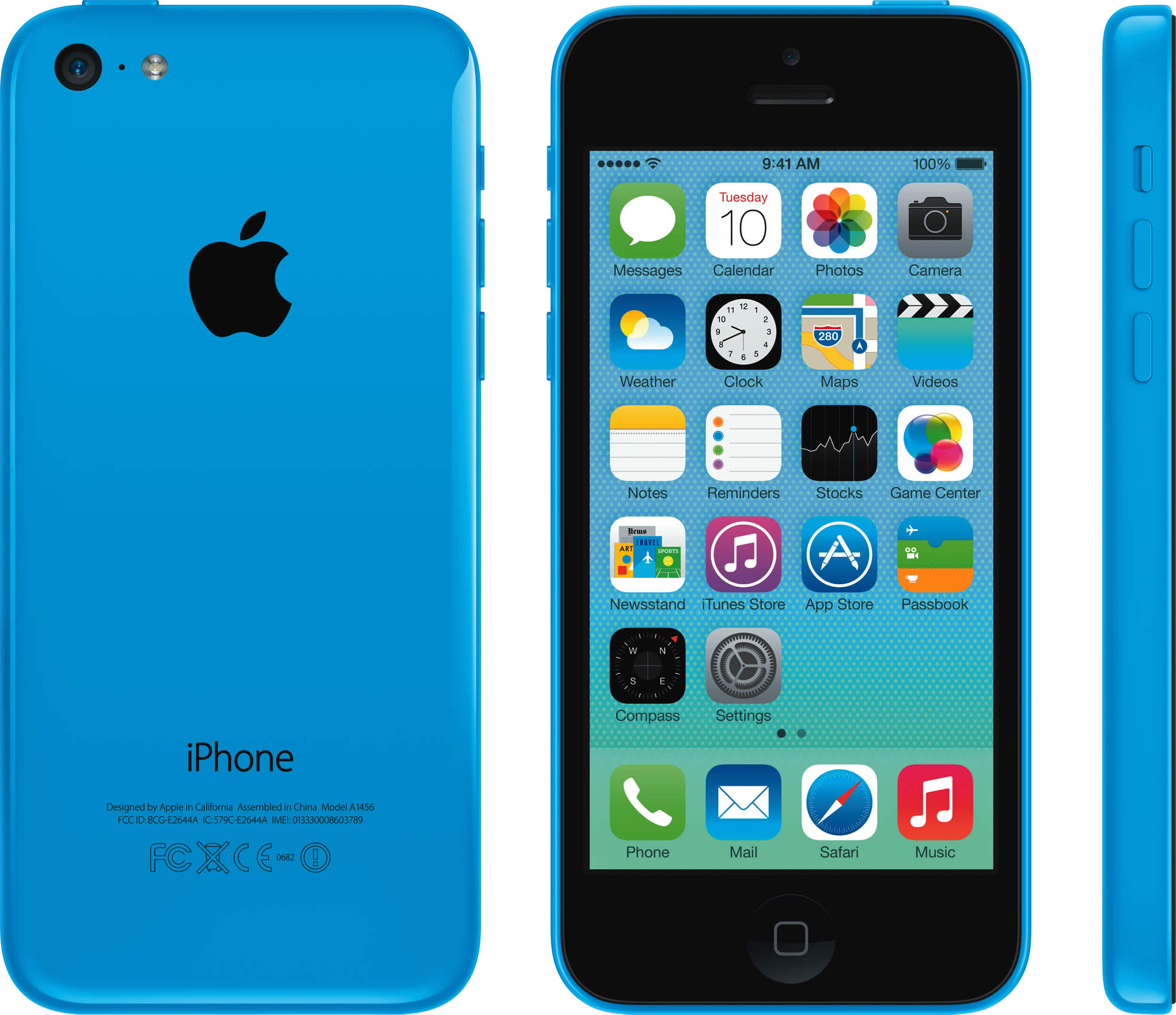 iPhone 5C Blue - Apple iPhone 5C