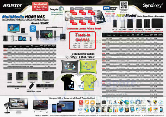 1 Nov Ace Peripherals Asustor NAS, Synology, Seagate, WD