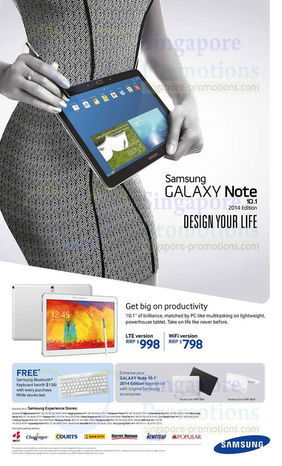 18 Oct Galaxy Note 2014 Edition Launch Promo