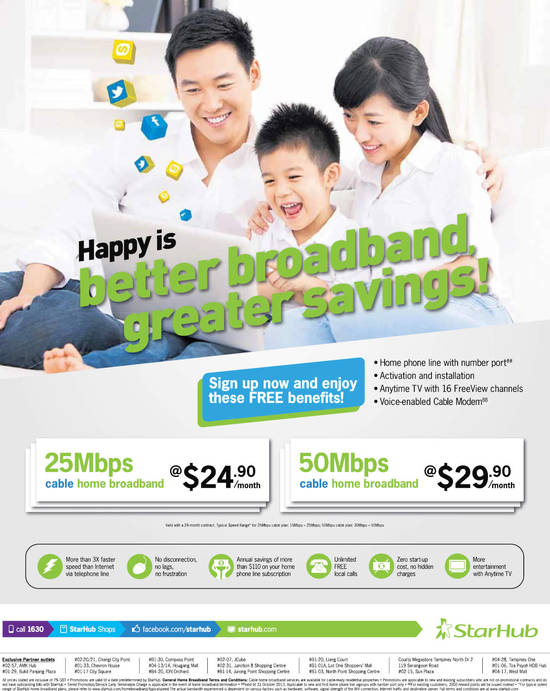 24.90 25Mbps Cable Broadband, 50Mbps 29.90 Cable Broadband