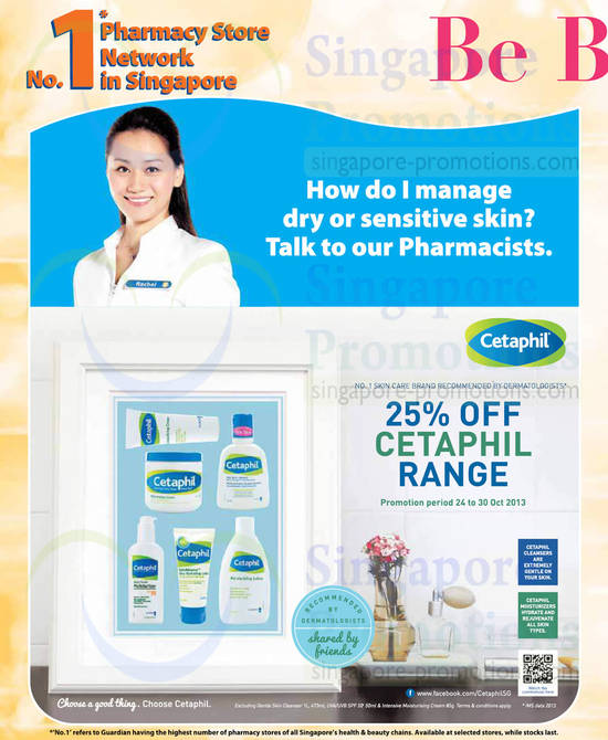 25 Percent Off Cetaphil Products