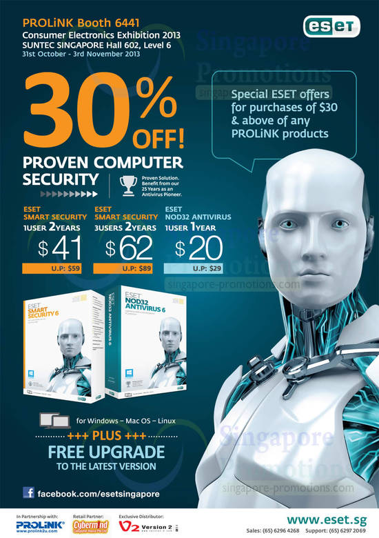 28 Oct Prolink Eset Smart Security, NOD32 Antivirus