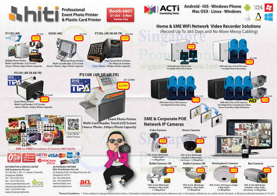 31 Oct ACE Peripherals ACE Bazaar Asustor ACTi HiTi Synology Seagate WD pg2