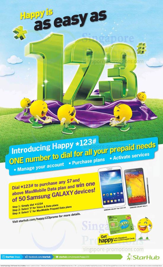 6 Oct Happy 123 One Number For Prepaid Needs