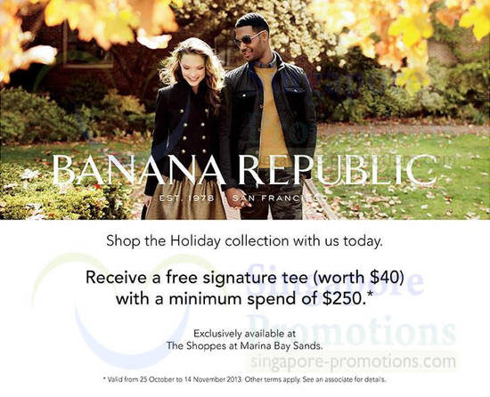 Banana Republic 25 Oct 2013