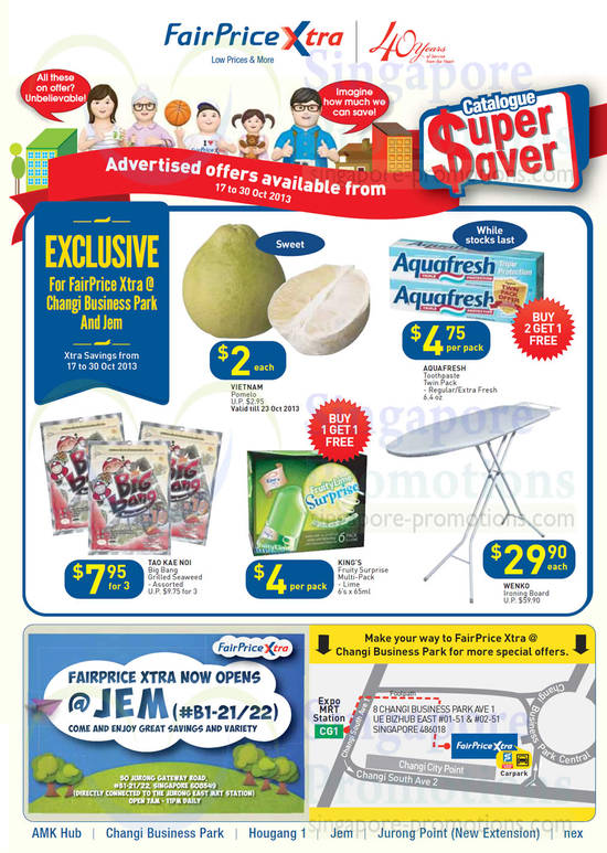 Catalogue Super Saver, Wenko Iron Board, Jem Opening Specials