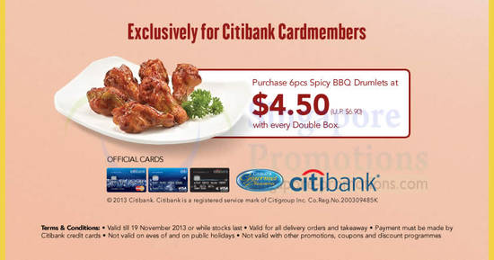 Citibank Cardmember Promo