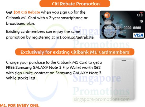 Citibank M1 Card Citi Rebate