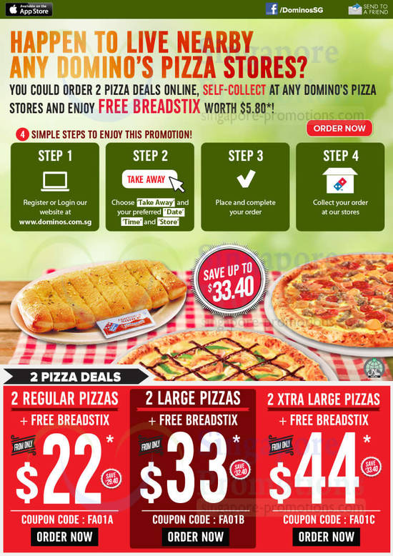 Dominos Pizza 29 Oct 2013