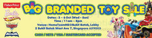 Featured image for (EXPIRED) Big Branded Toy SALE  @ HomeTeamNS Bukit Batok 2 – 6 Oct 2013